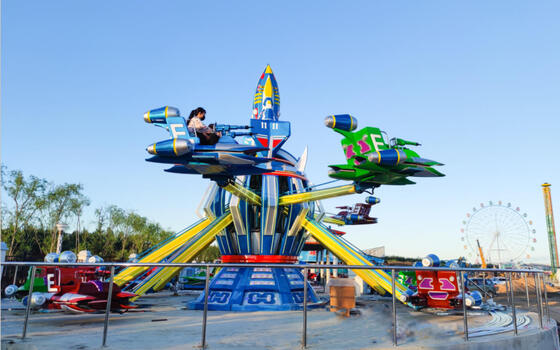 Self Control Amusement Park Airplane Transformers Style Theme Park Facilities 40kW