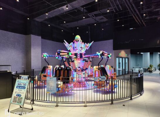 Customized Kiddie Amusement Rides Jumping Machine 12 Seat