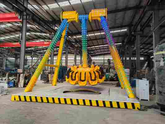 380v Pendulum Rides Theme Park Facilities 12 Passengers Corrosion Resistance