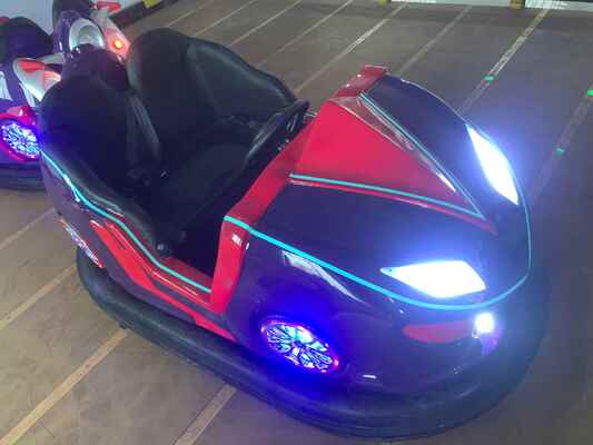 Ground Grid Bumper Car with Custom LED Lighting